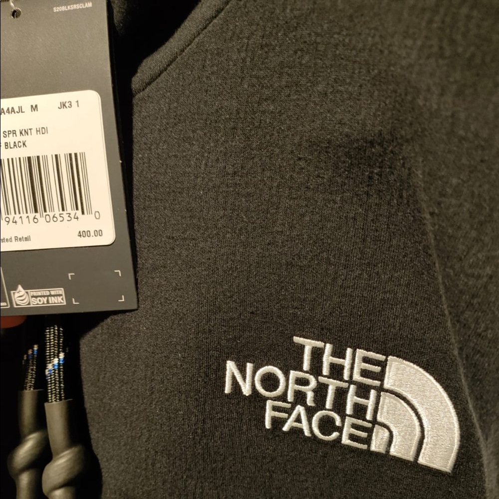 Brand New North Face knit hoodie - Picture 3 of 7